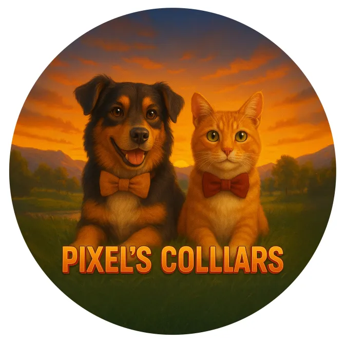 Pixels collars